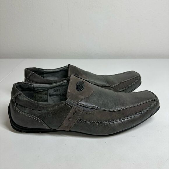 Men Evergreen Shoes Loafer Grey Size 10 See Description - Picture 1 of 12